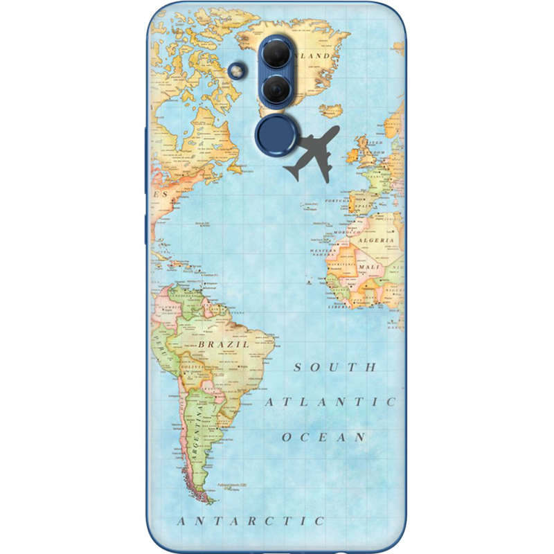 Чехол BoxFace Huawei Mate 20 Lite Карта