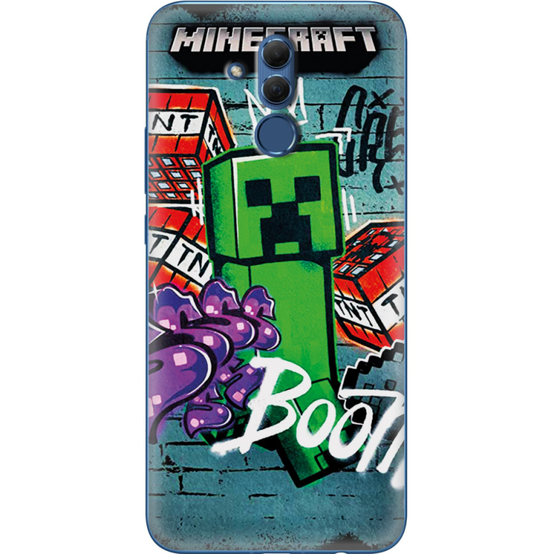 Чехол BoxFace Huawei Mate 20 Lite Minecraft Graffiti