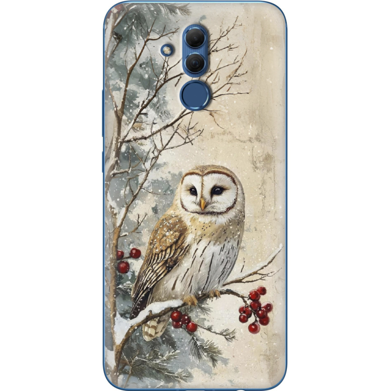 Чехол BoxFace Huawei Mate 20 Lite Christmas Owl
