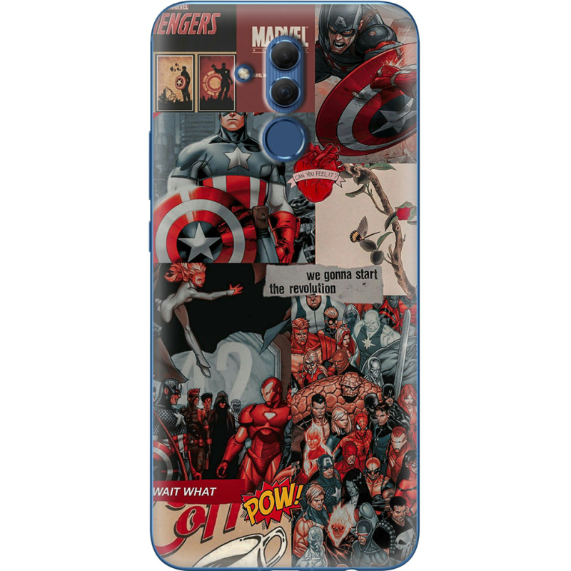 Чехол BoxFace Huawei Mate 20 Lite Marvel Avengers