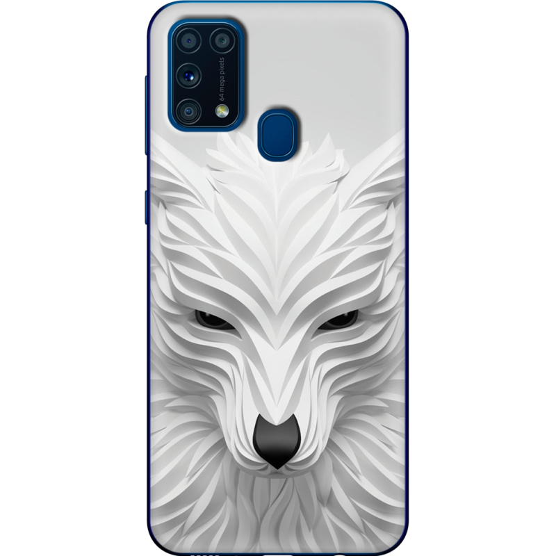 Чехол BoxFace Samsung M315 Galaxy M31 White Wolf