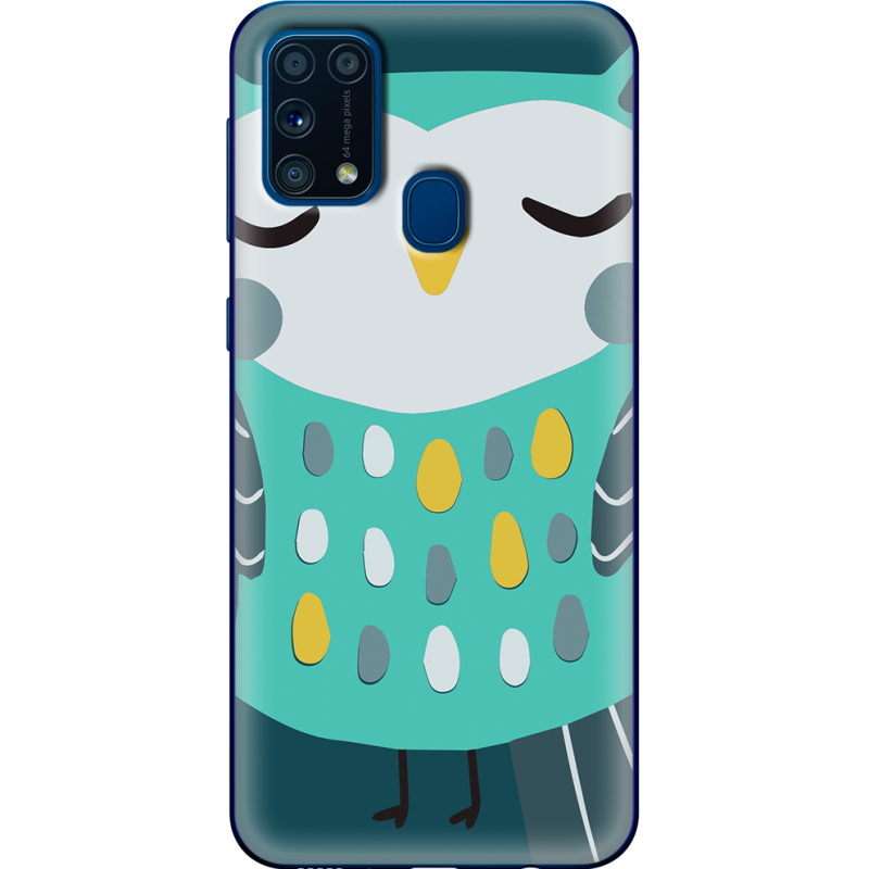 Чехол BoxFace Samsung M315 Galaxy M31 Green Owl