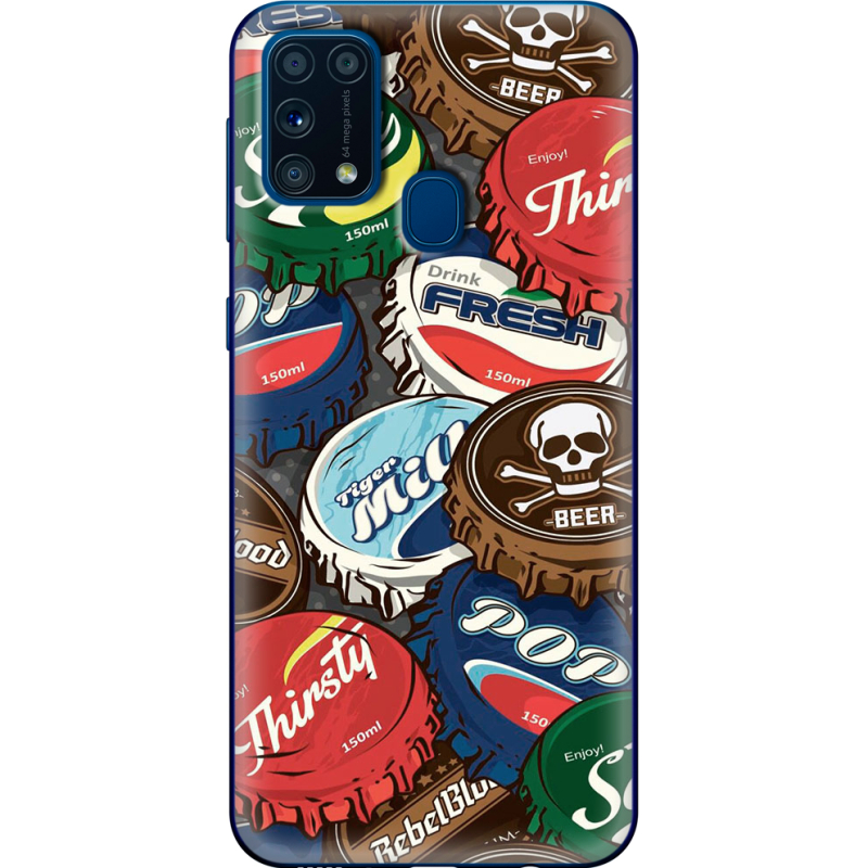 Чехол BoxFace Samsung M315 Galaxy M31 Drink Lids