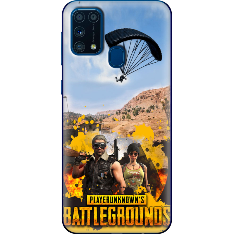 Чехол BoxFace Samsung M315 Galaxy M31 Pubg parachute