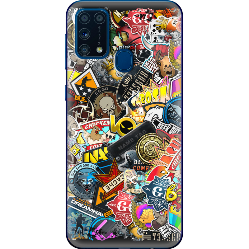 Чехол BoxFace Samsung M315 Galaxy M31 CS:Go Stickerbombing