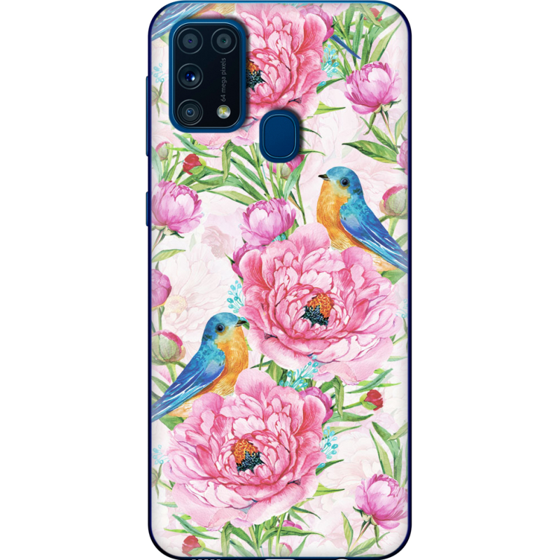 Чехол BoxFace Samsung M315 Galaxy M31 Birds and Flowers