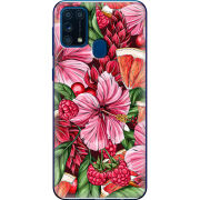Чехол BoxFace Samsung M315 Galaxy M31 Tropical Flowers