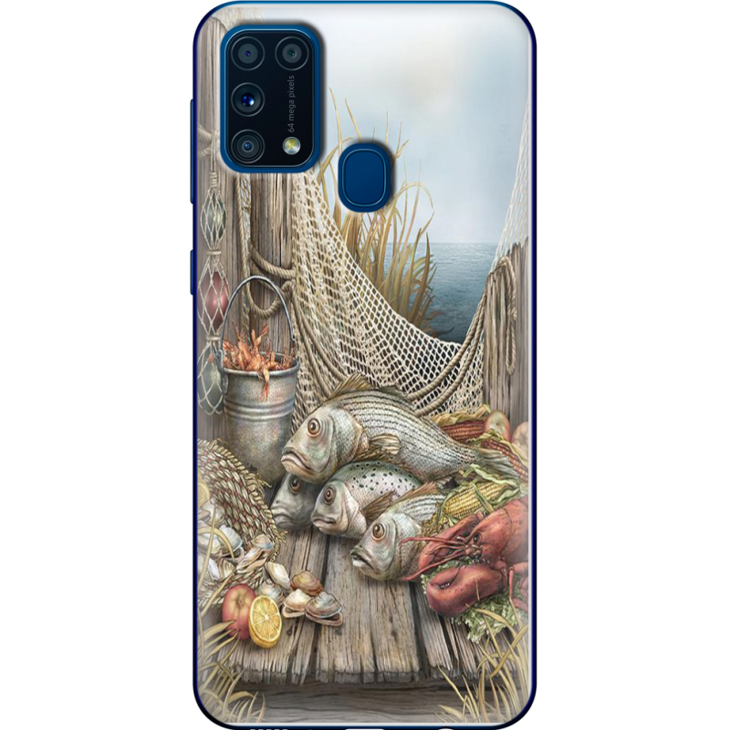 Чехол BoxFace Samsung M315 Galaxy M31 Удачная рыбалка