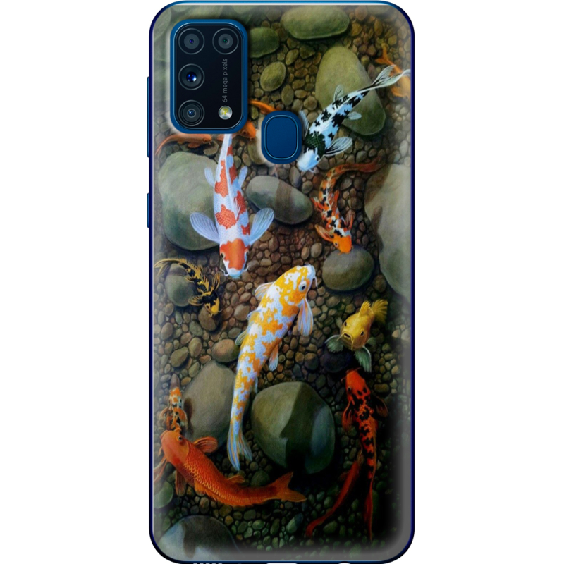 Чехол BoxFace Samsung M315 Galaxy M31 Underwater Koi