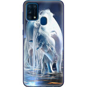 Чехол BoxFace Samsung M315 Galaxy M31 White Horse