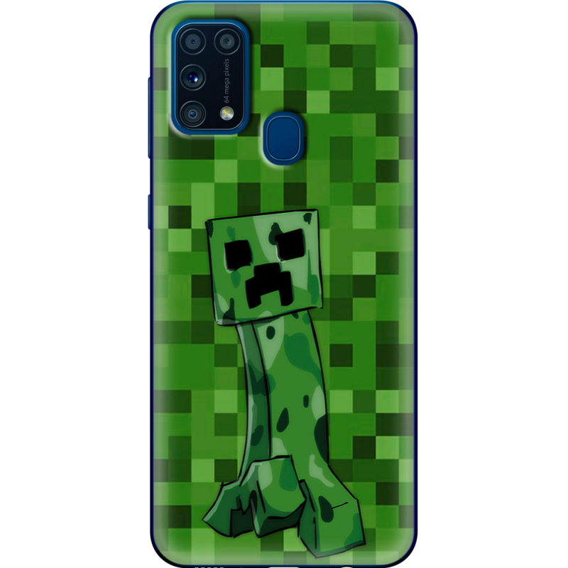 Чехол BoxFace Samsung M315 Galaxy M31 Minecraft Creeper