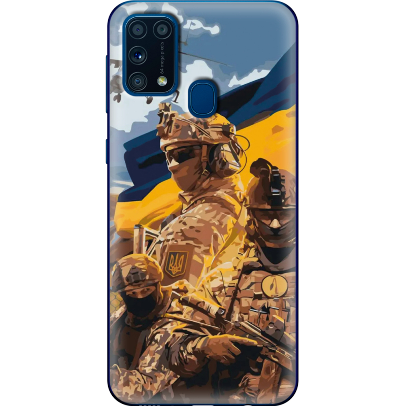 Чехол BoxFace Samsung M315 Galaxy M31 Воїни ЗСУ