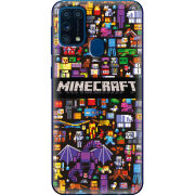 Чехол BoxFace Samsung M315 Galaxy M31 Minecraft Mobbery