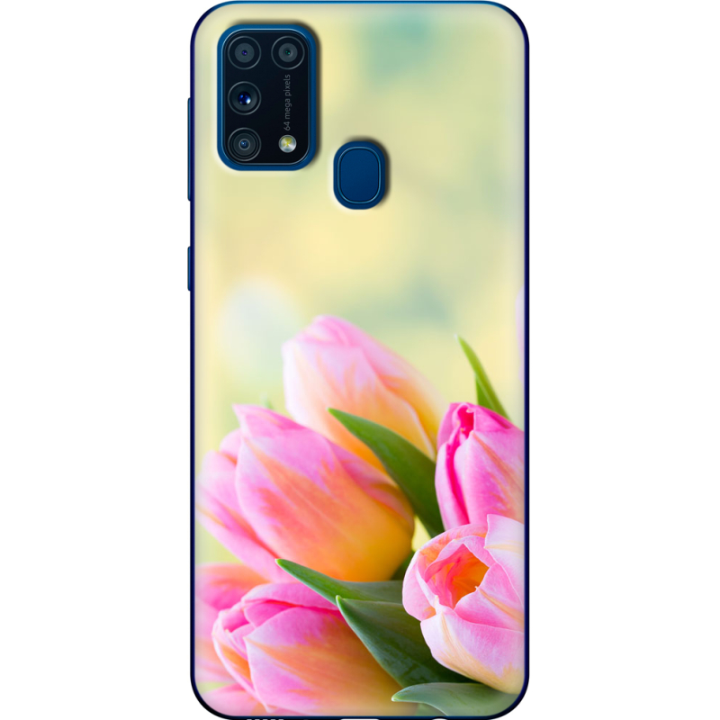 Чехол BoxFace Samsung M315 Galaxy M31 Bouquet of Tulips