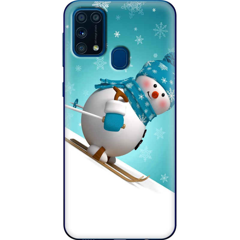 Чехол BoxFace Samsung M315 Galaxy M31 Skier Snowman