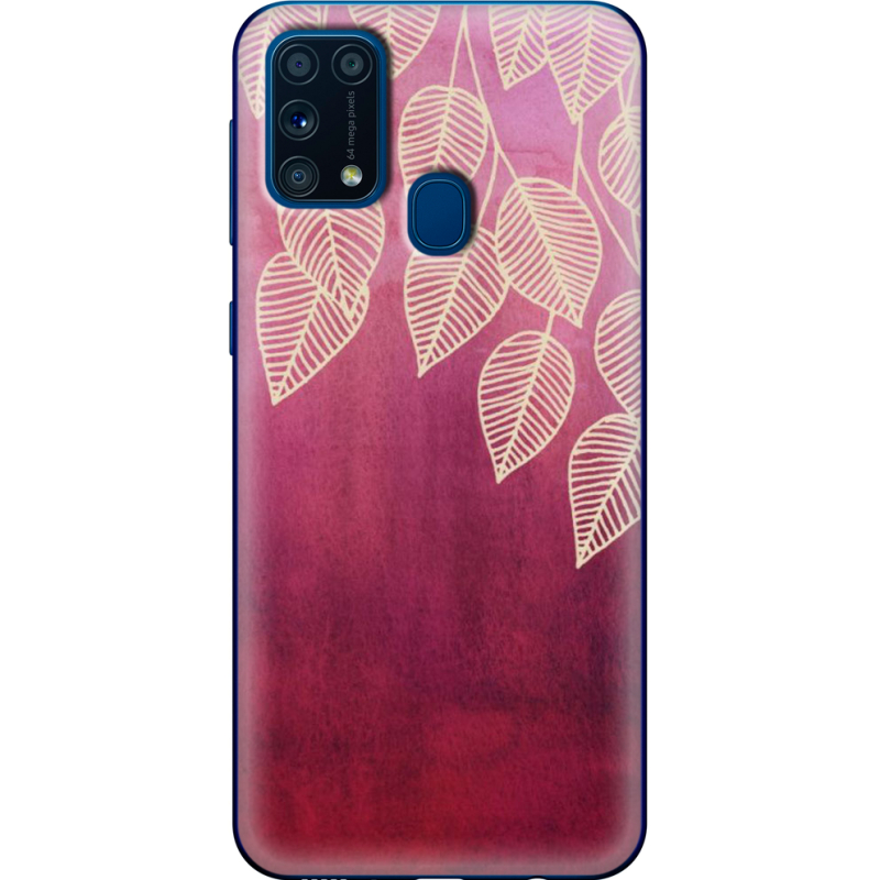 Чехол BoxFace Samsung M315 Galaxy M31 Gold Leaves