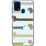 Чехол BoxFace Samsung M315 Galaxy M31 Dachshund