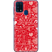 Чехол BoxFace Samsung M315 Galaxy M31 Happy Valentines