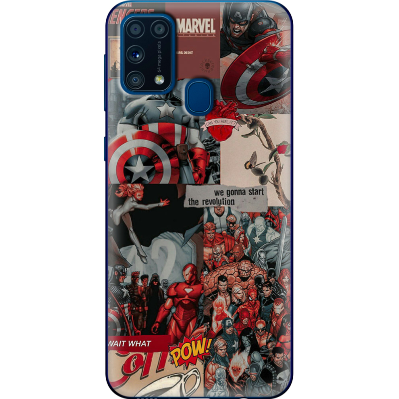 Чехол BoxFace Samsung M315 Galaxy M31 Marvel Avengers