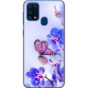 Чехол BoxFace Samsung M315 Galaxy M31 Orchids and Butterflies