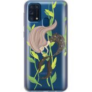 Прозрачный чехол BoxFace Samsung M315 Galaxy M31 Cute Mermaid
