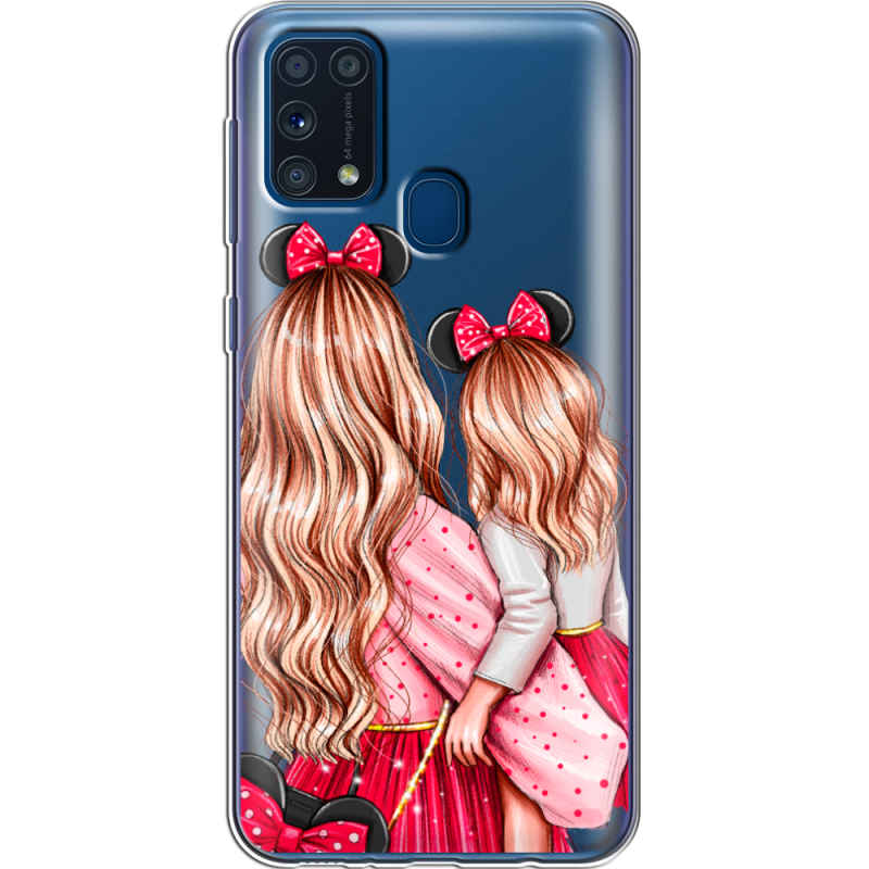 Прозрачный чехол BoxFace Samsung M315 Galaxy M31 Mouse Girls