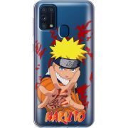 Прозрачный чехол BoxFace Samsung M315 Galaxy M31 Naruto