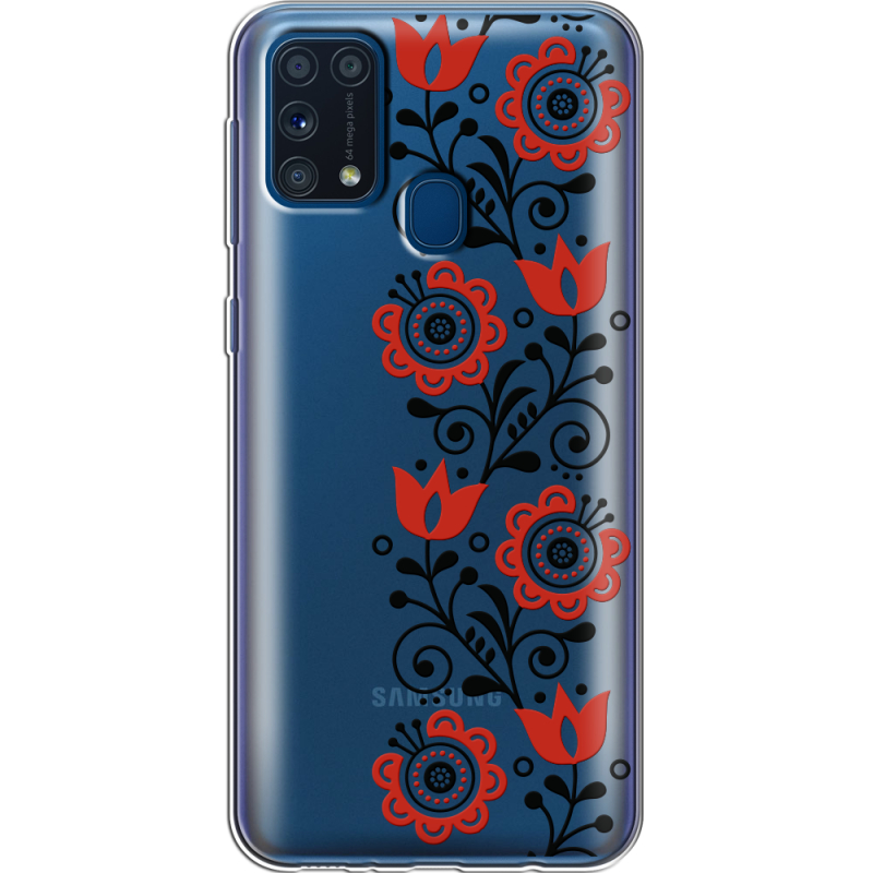 Прозрачный чехол BoxFace Samsung M315 Galaxy M31 Ethno Ornament