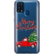 Прозрачный чехол BoxFace Samsung M315 Galaxy M31 Holiday Car