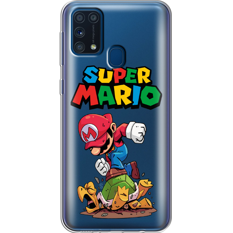 Прозрачный чехол BoxFace Samsung M315 Galaxy M31 Super Mario