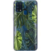 Прозрачный чехол BoxFace Samsung M315 Galaxy M31 Palm Tree