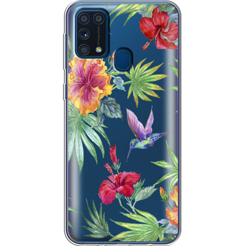 Прозрачный чехол BoxFace Samsung M315 Galaxy M31 Tropical