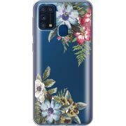 Прозрачный чехол BoxFace Samsung M315 Galaxy M31 Floral