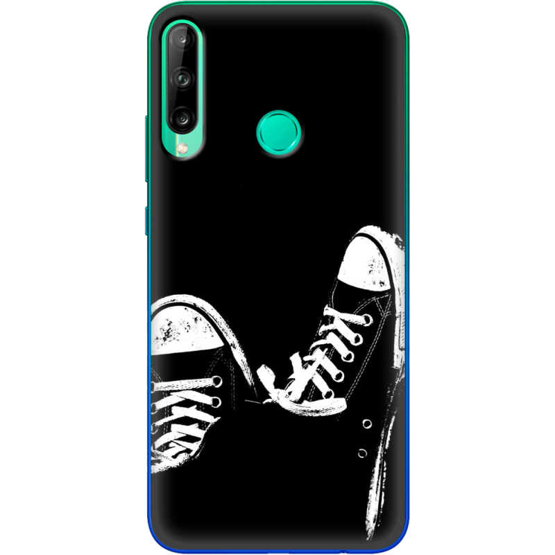 Чехол BoxFace Huawei P40 Lite E Black Sneakers