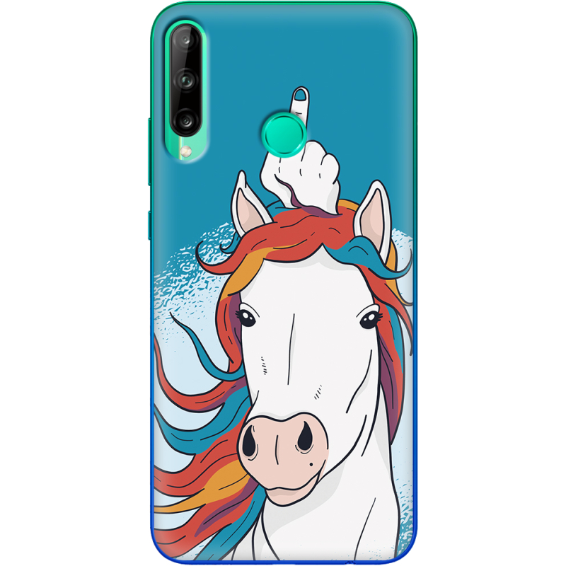 Чехол BoxFace Huawei P40 Lite E Fuck Unicorn