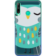 Чехол BoxFace Huawei P40 Lite E Green Owl