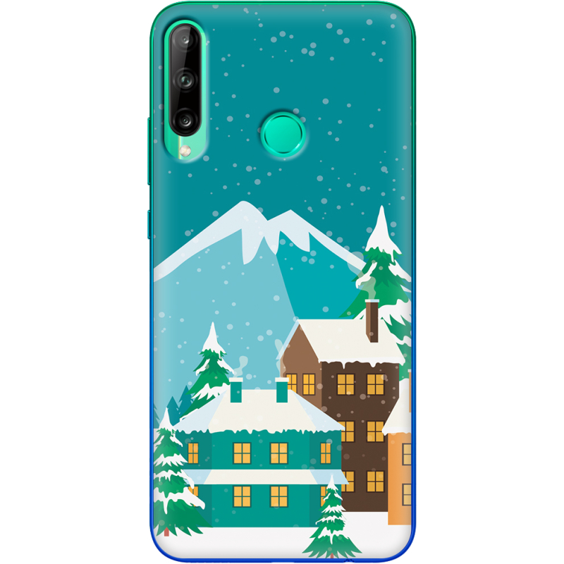 Чехол BoxFace Huawei P40 Lite E Winteforest