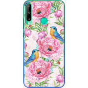 Чехол BoxFace Huawei P40 Lite E Birds and Flowers