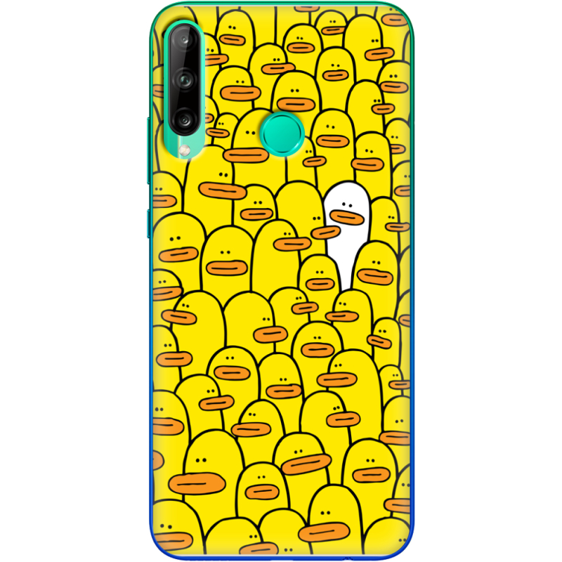 Чехол BoxFace Huawei P40 Lite E Yellow Ducklings