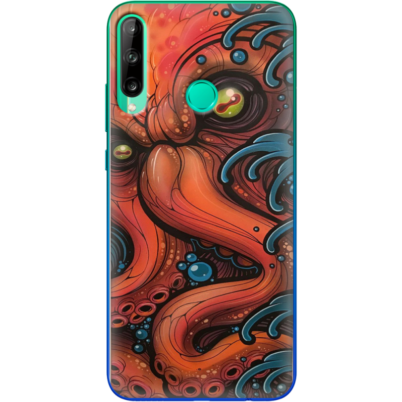 Чехол BoxFace Huawei P40 Lite E Octopus