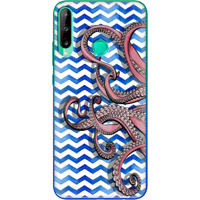 Чехол BoxFace Huawei P40 Lite E Sea Tentacles