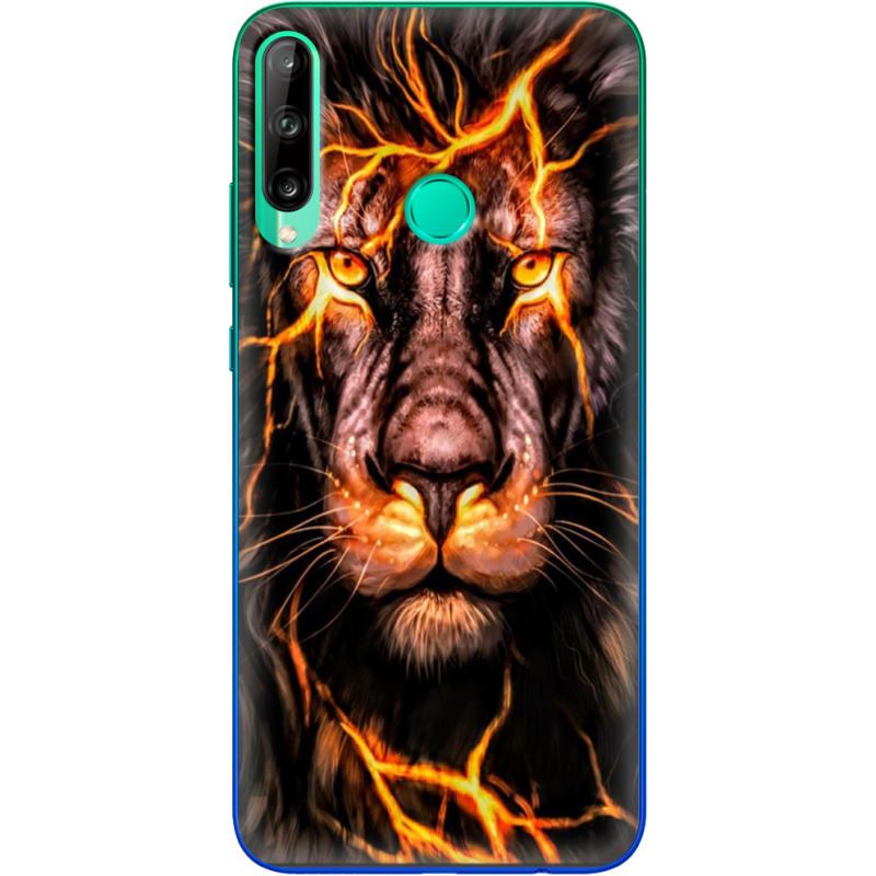Чехол BoxFace Huawei P40 Lite E Fire Lion