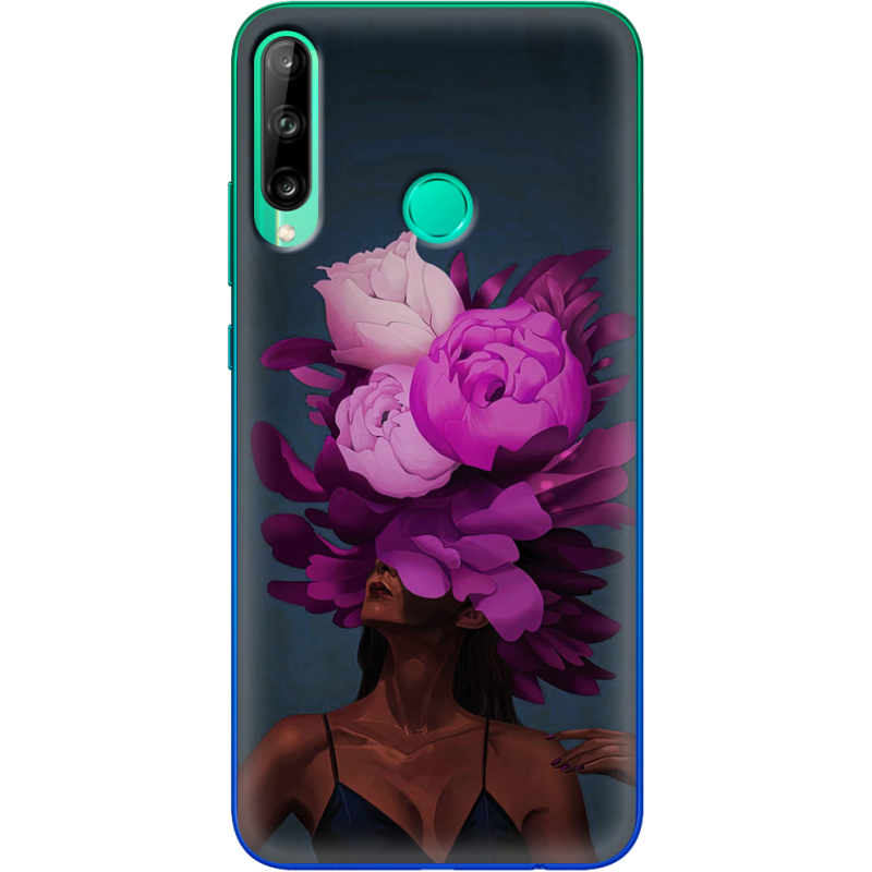 Чехол BoxFace Huawei P40 Lite E Exquisite Purple Flowers