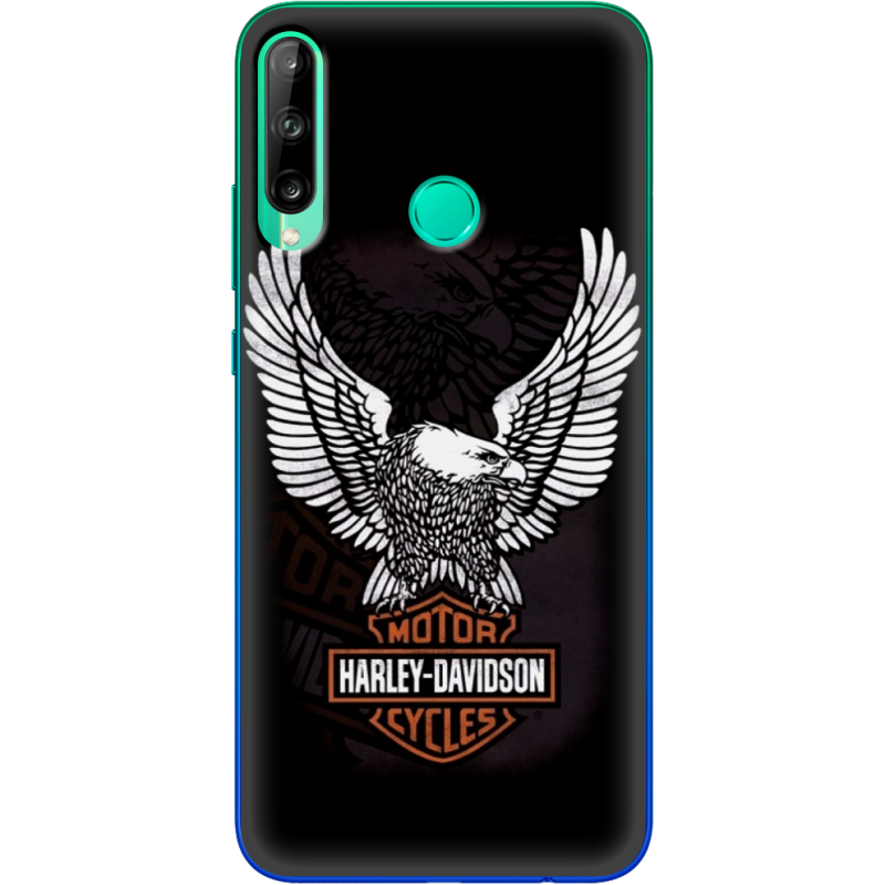 Чехол BoxFace Huawei P40 Lite E Harley Davidson and eagle