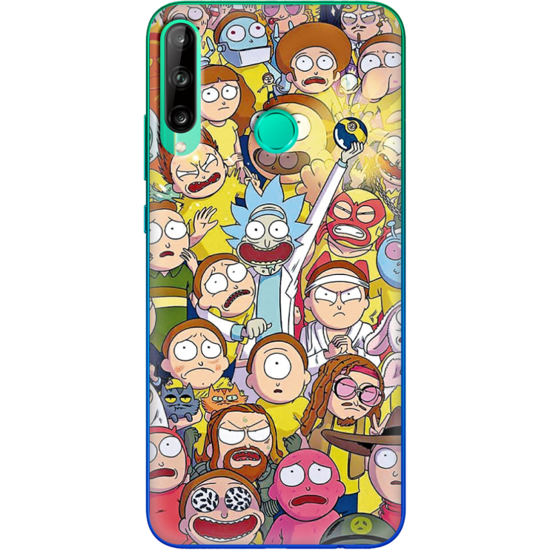 Чехол BoxFace Huawei P40 Lite E Rick and Morty