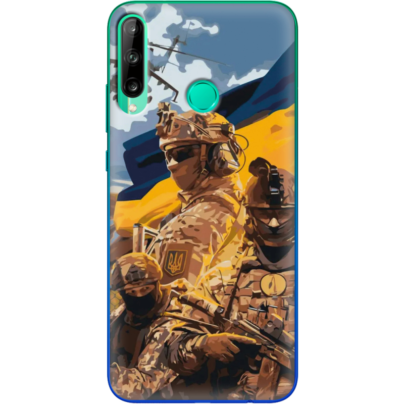 Чехол BoxFace Huawei P40 Lite E Воїни ЗСУ