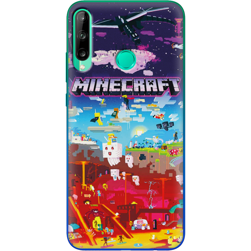 Чехол BoxFace Huawei P40 Lite E Minecraft World Beyond