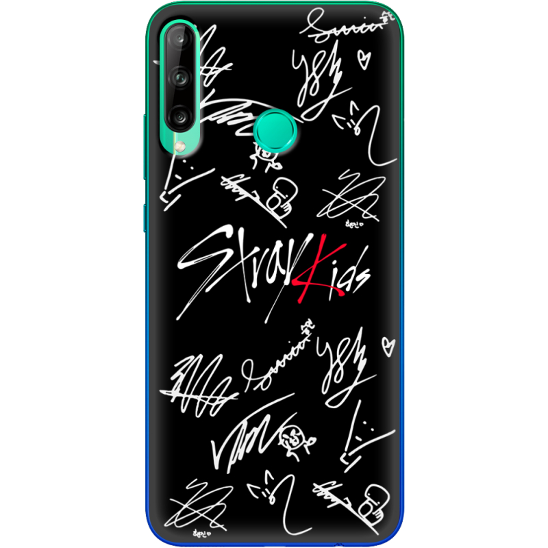 Чехол BoxFace Huawei P40 Lite E Stray Kids автограф
