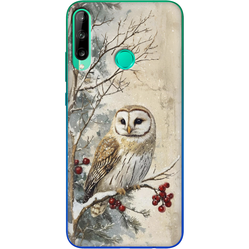 Чехол BoxFace Huawei P40 Lite E Christmas Owl
