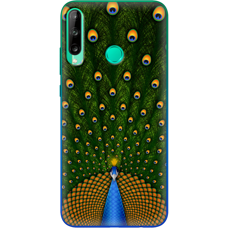 Чехол BoxFace Huawei P40 Lite E Peacocks Tail